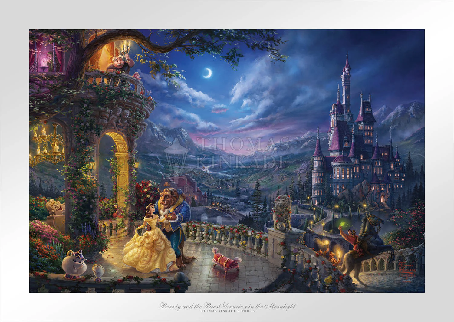 Disney Beauty and the Beast Dancing in the Moonlight - Limited Edition Paper - Image 7