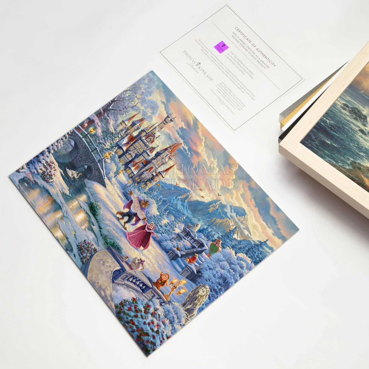 Disney Beauty and the Beast's Winter Enchantment - Art Prints - Image 5