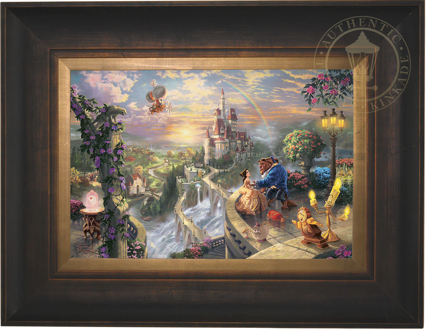 Disney Beauty and the Beast Falling in Love - Jewel Edition Art - Image 11