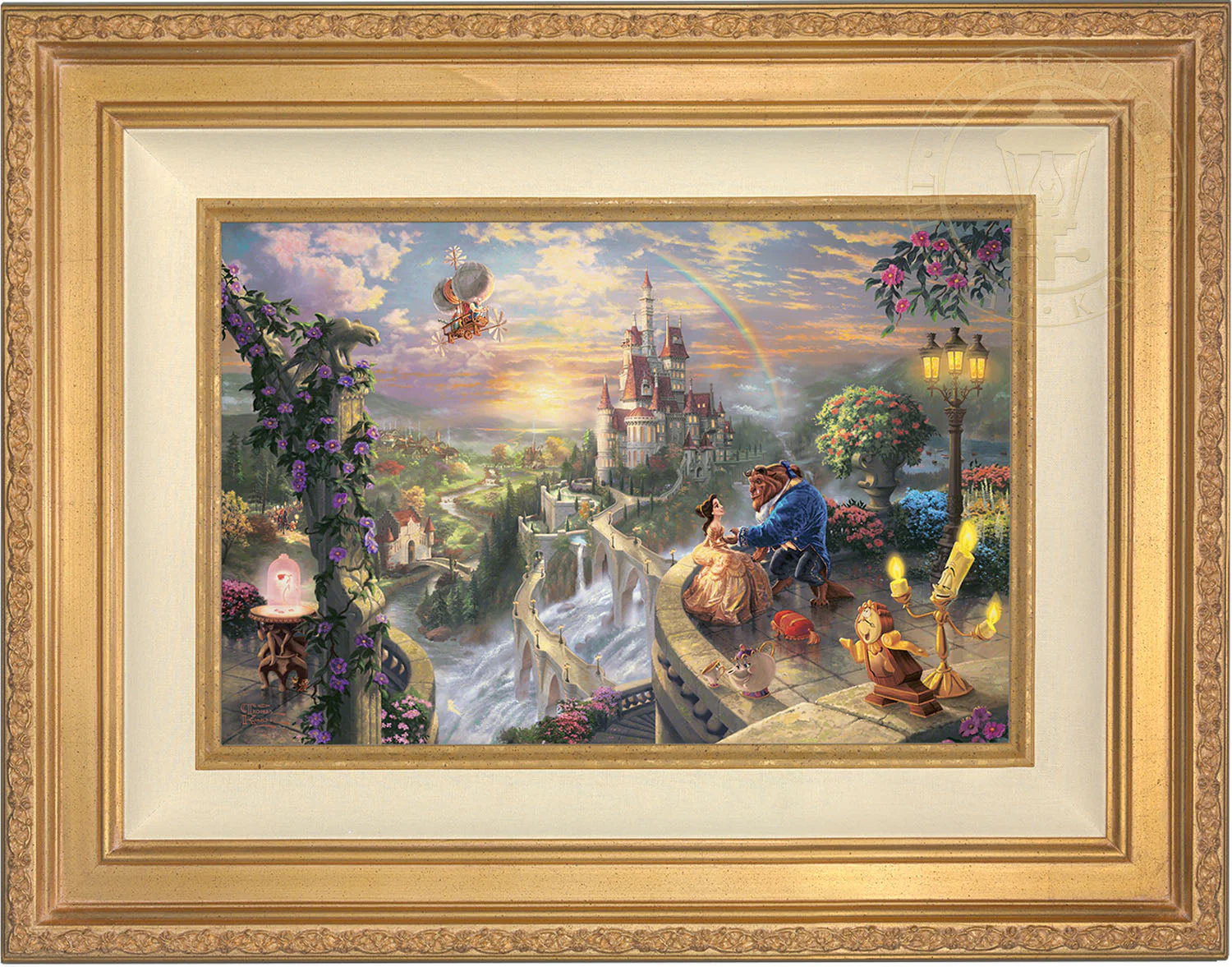Disney Beauty and the Beast Falling in Love - Jewel Edition Art - Image 2