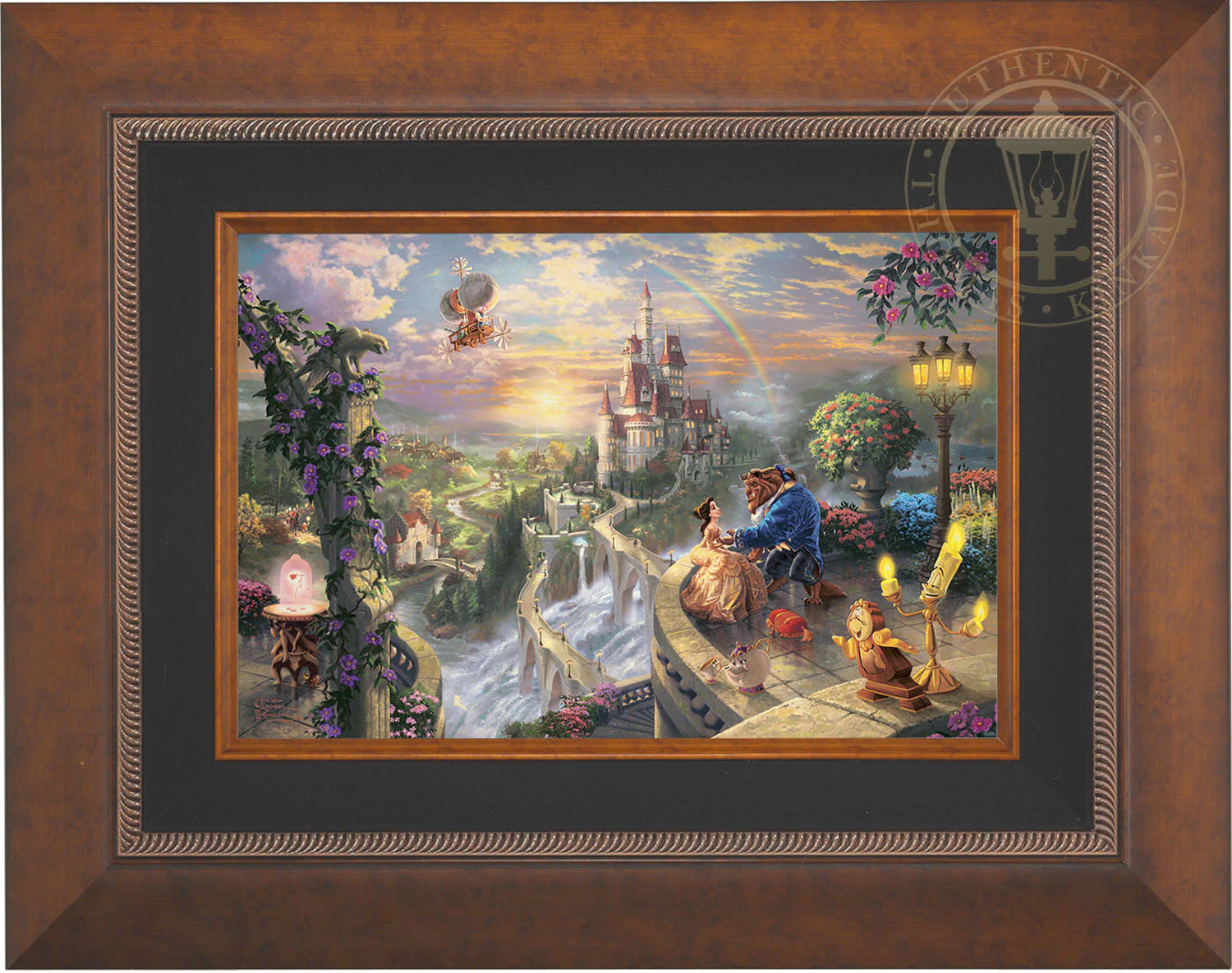 Disney Beauty and the Beast Falling in Love - Jewel Edition Art - Image 3