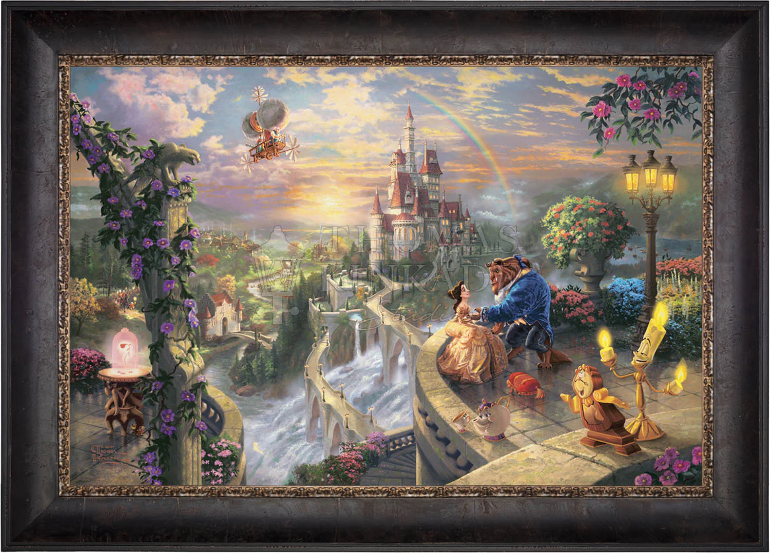 Disney Beauty and the Beast Falling in Love - Jewel Edition Art - Image 5