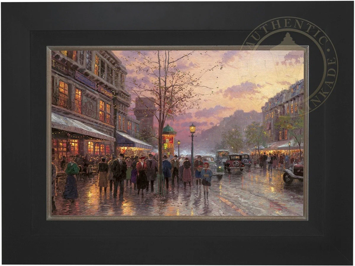 Boulevard Lights, Paris - Limited Edition Canvas - Image 8