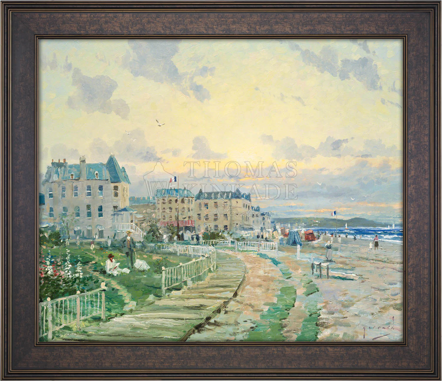 Boardwalk Flowers - Limited Edition Canvas - Image 13