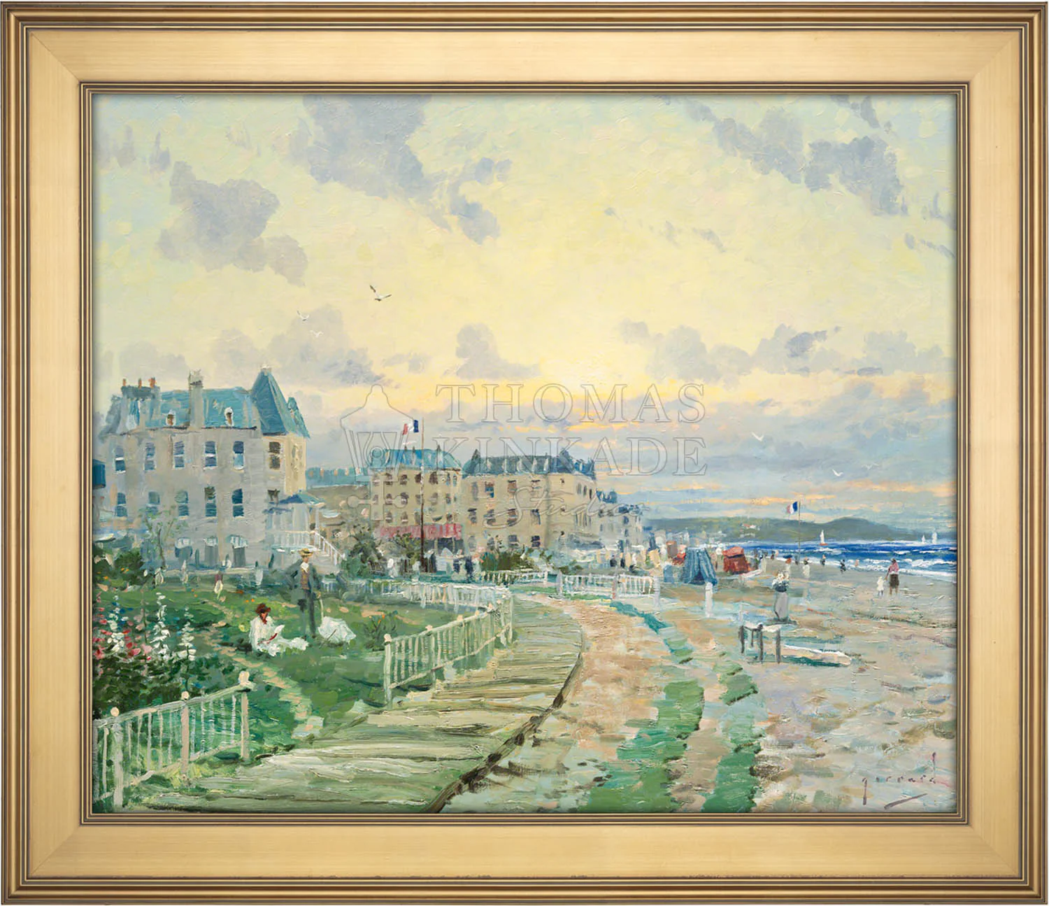 Boardwalk Flowers - Limited Edition Canvas - Image 15