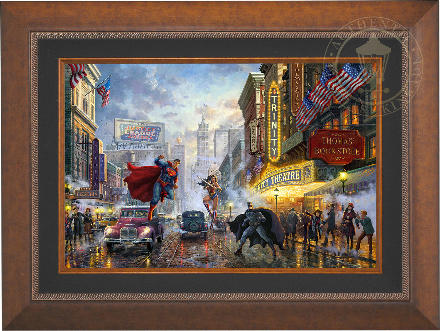 Batman™, Superman™, and Wonder Woman™: The Trinity I - Limited Edition Canvas - Image 3