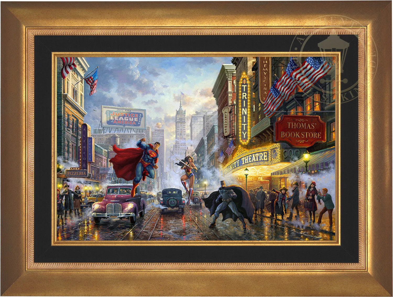 Batman™, Superman™, and Wonder Woman™: The Trinity I - Limited Edition Canvas - Image 4