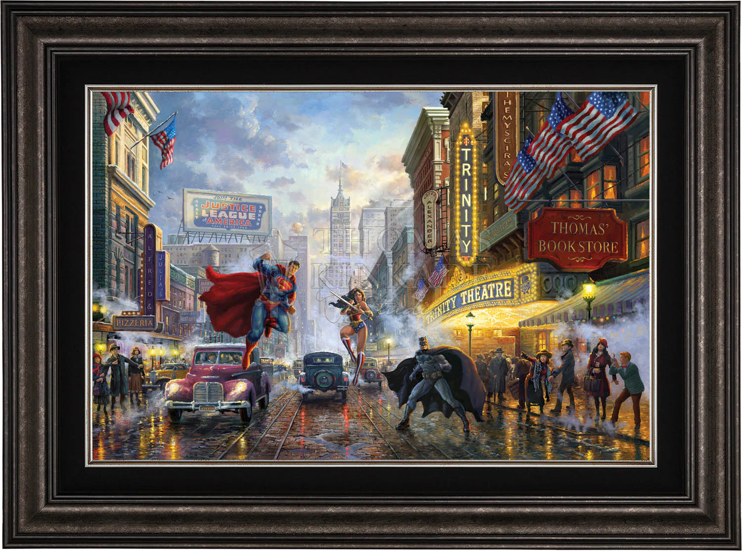 Batman™, Superman™, and Wonder Woman™: The Trinity I - Limited Edition Canvas - Image 9