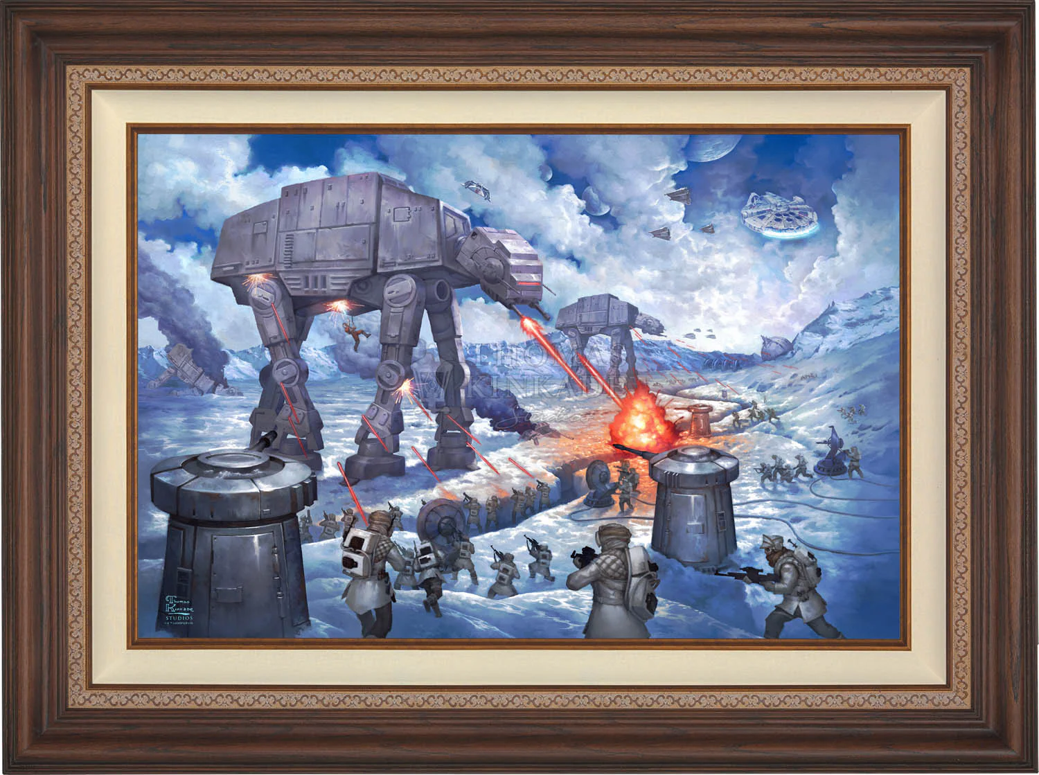 The Battle of Hoth™ - Limited Edition Canvas - Image 10