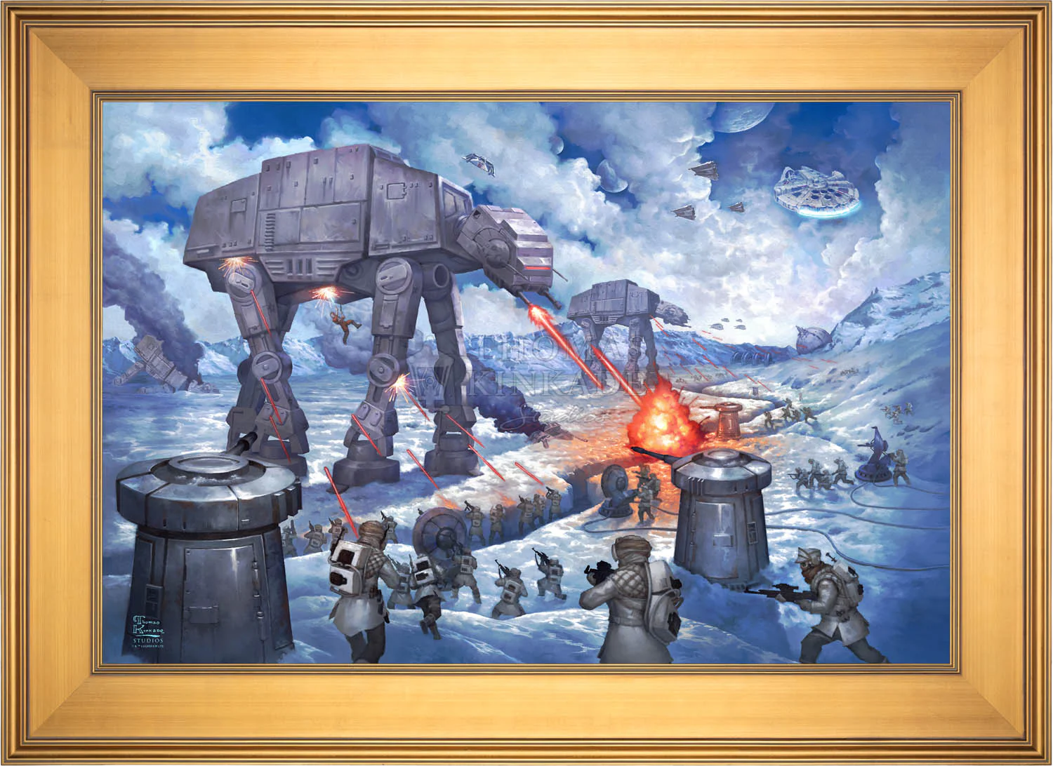 The Battle of Hoth™ - Limited Edition Canvas - Image 14