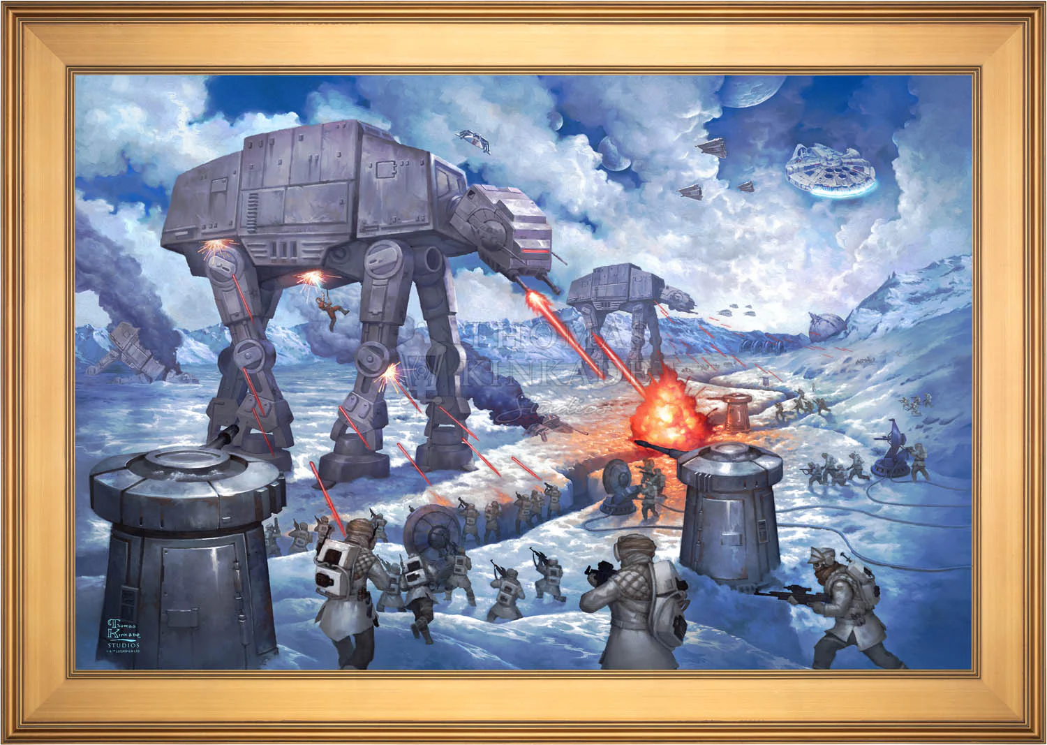 The Battle of Hoth™ - Limited Edition Canvas - Image 15