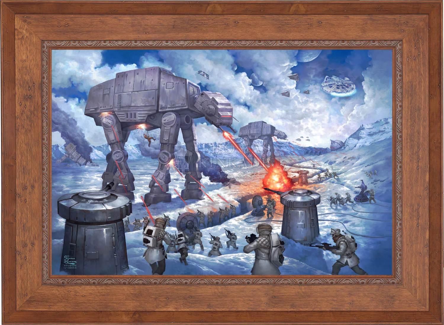 The Battle of Hoth™ - Limited Edition Canvas - Image 16