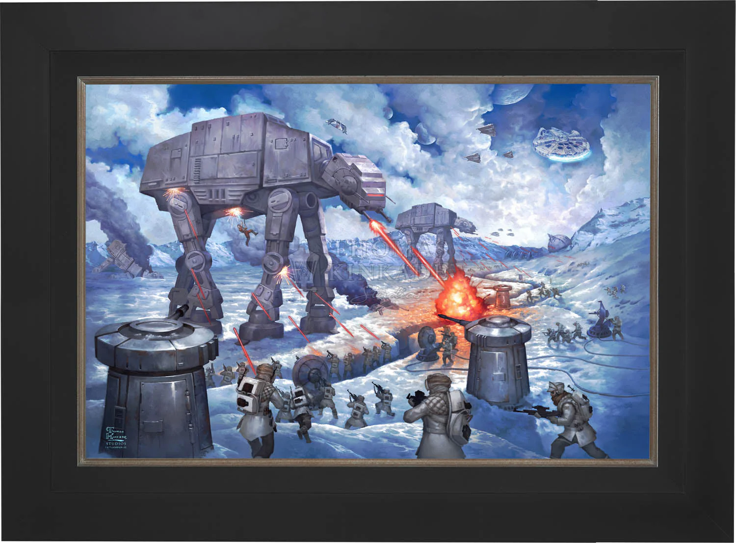 The Battle of Hoth™ - Limited Edition Canvas - Image 8