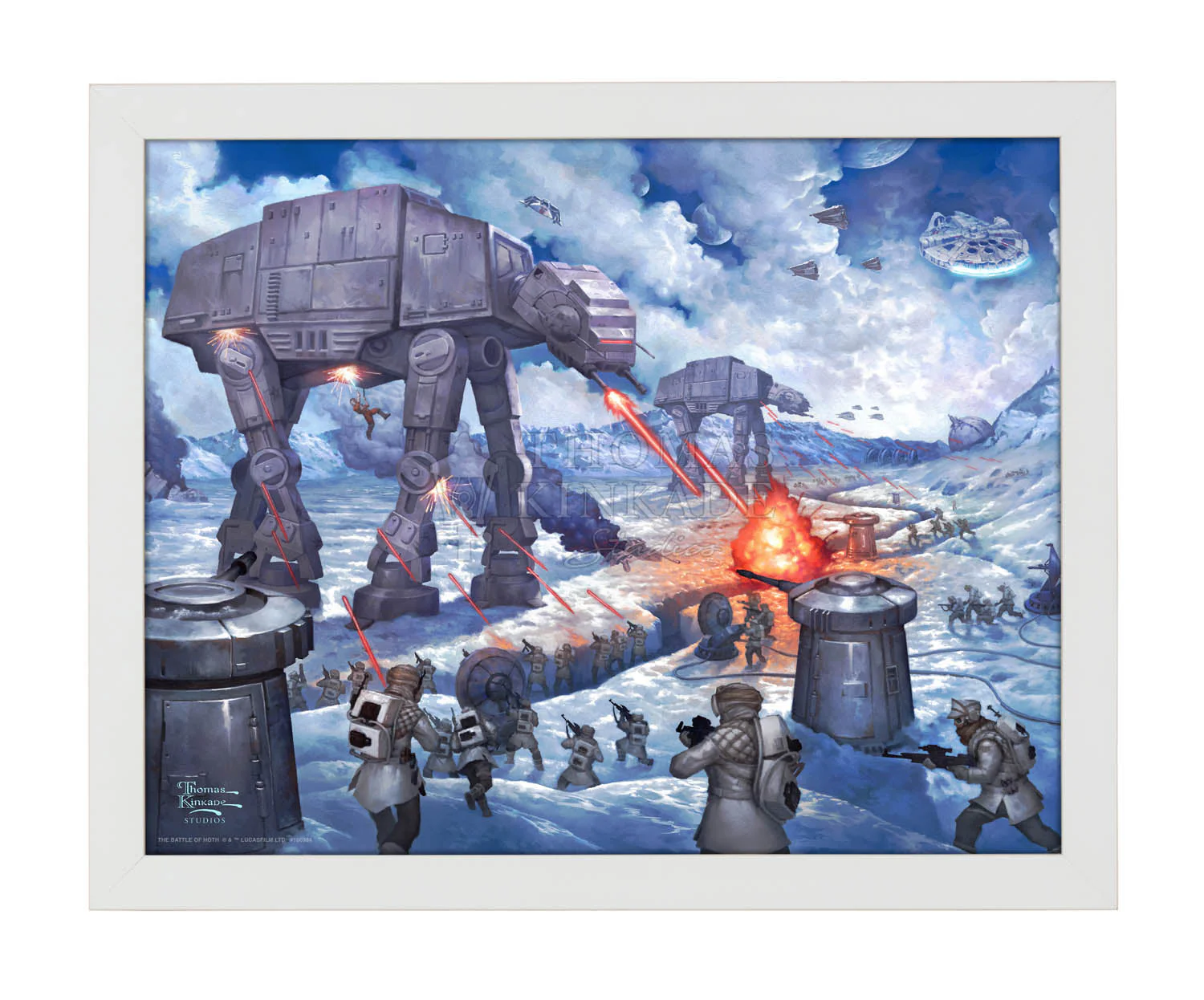 The Battle of Hoth™ - Art Prints - Image 4