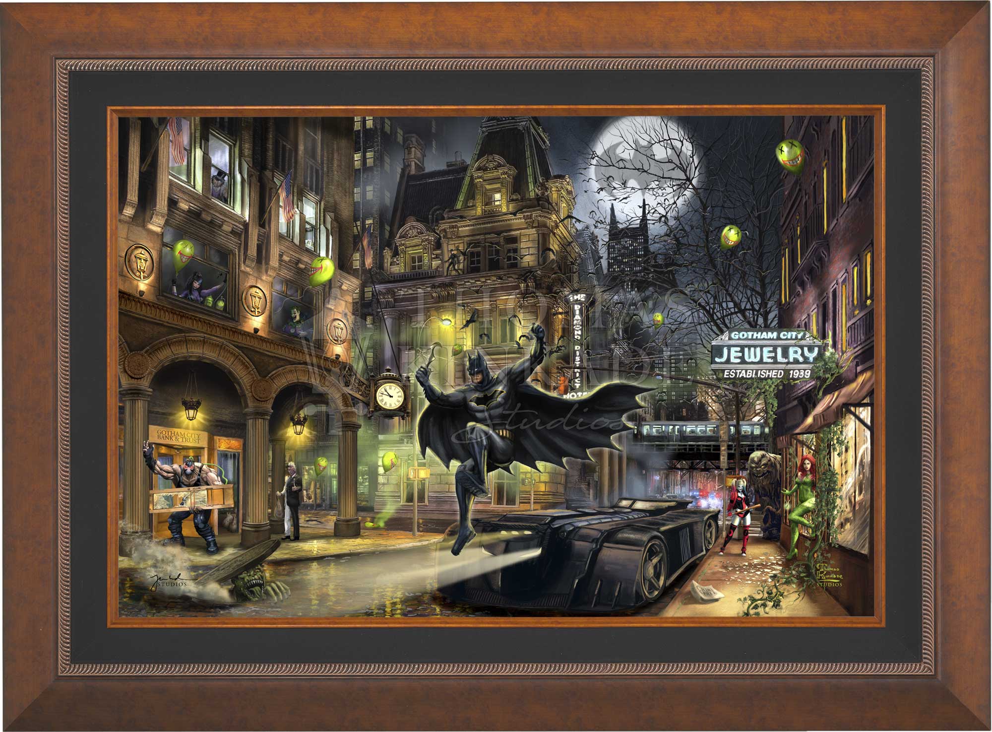 Batman™ Gotham City™ - Limited Edition Canvas - Image 3