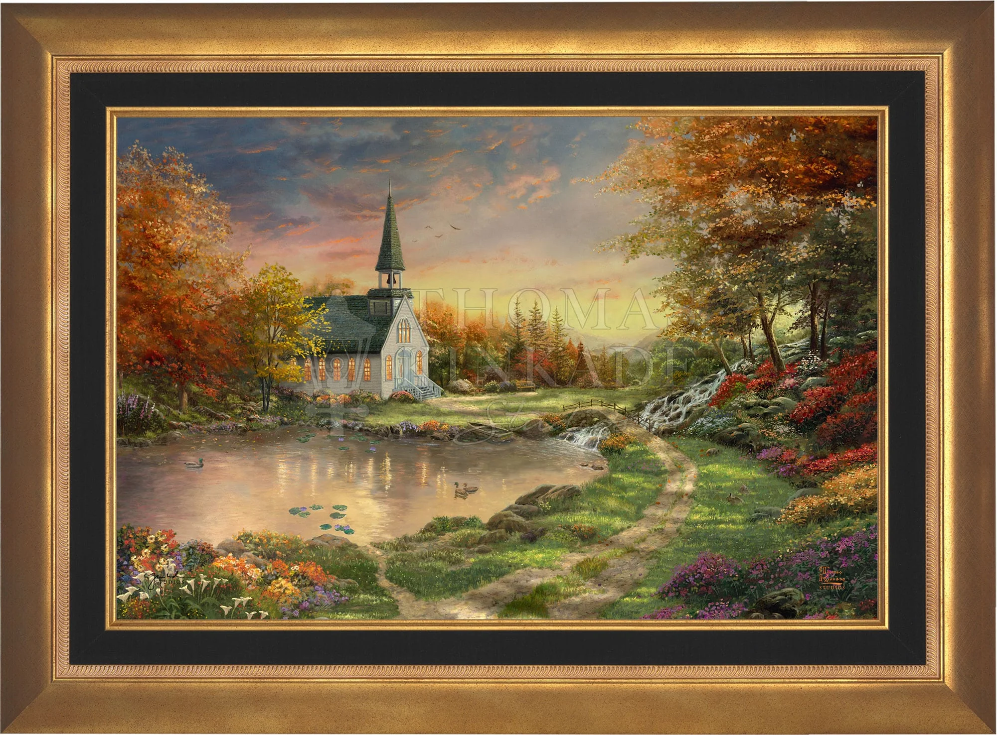 Chapel of Reflection - Limited Edition Canvas - Image 4