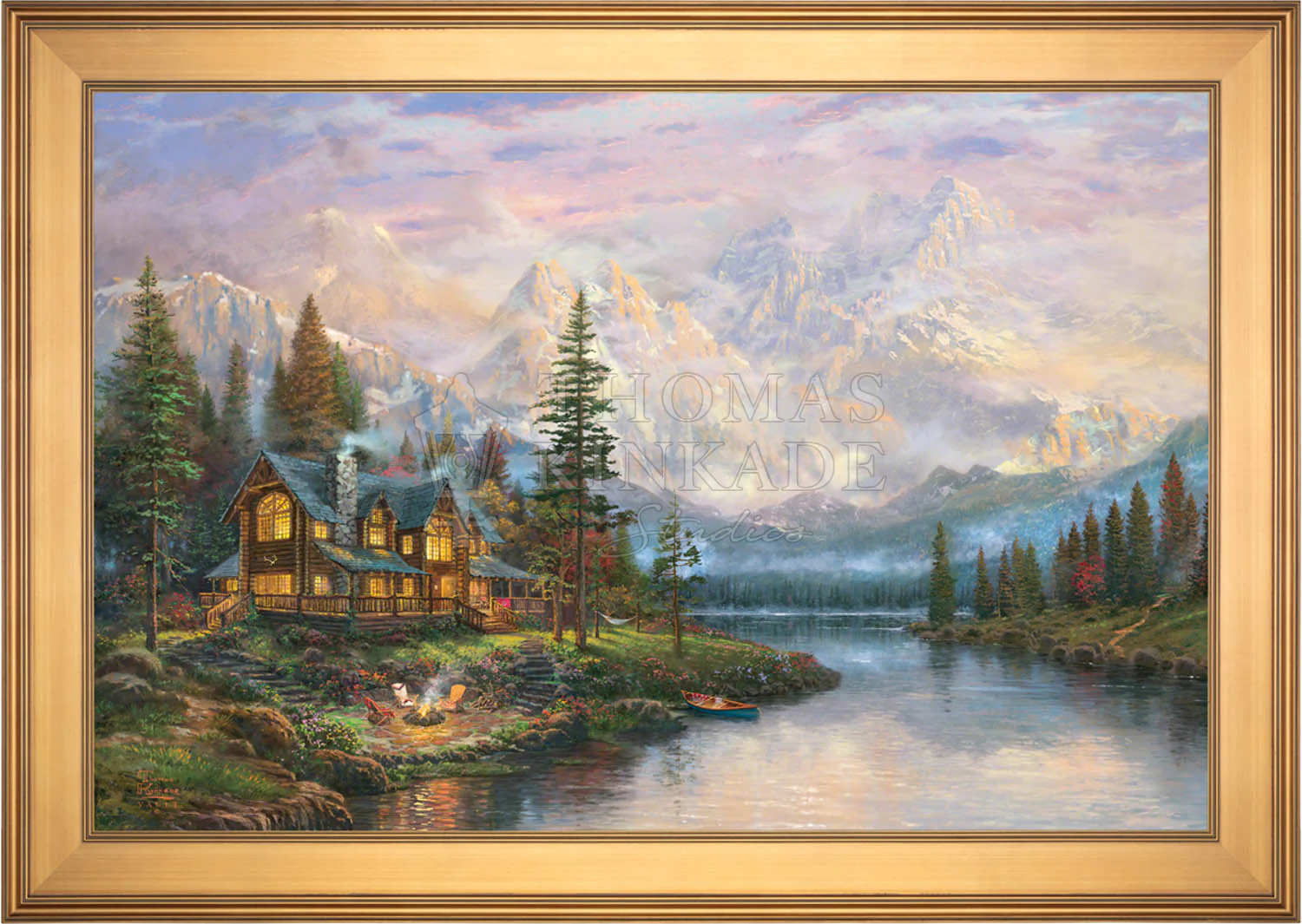 Cathedral Mountain Lodge - Limited Edition Canvas - Image 15