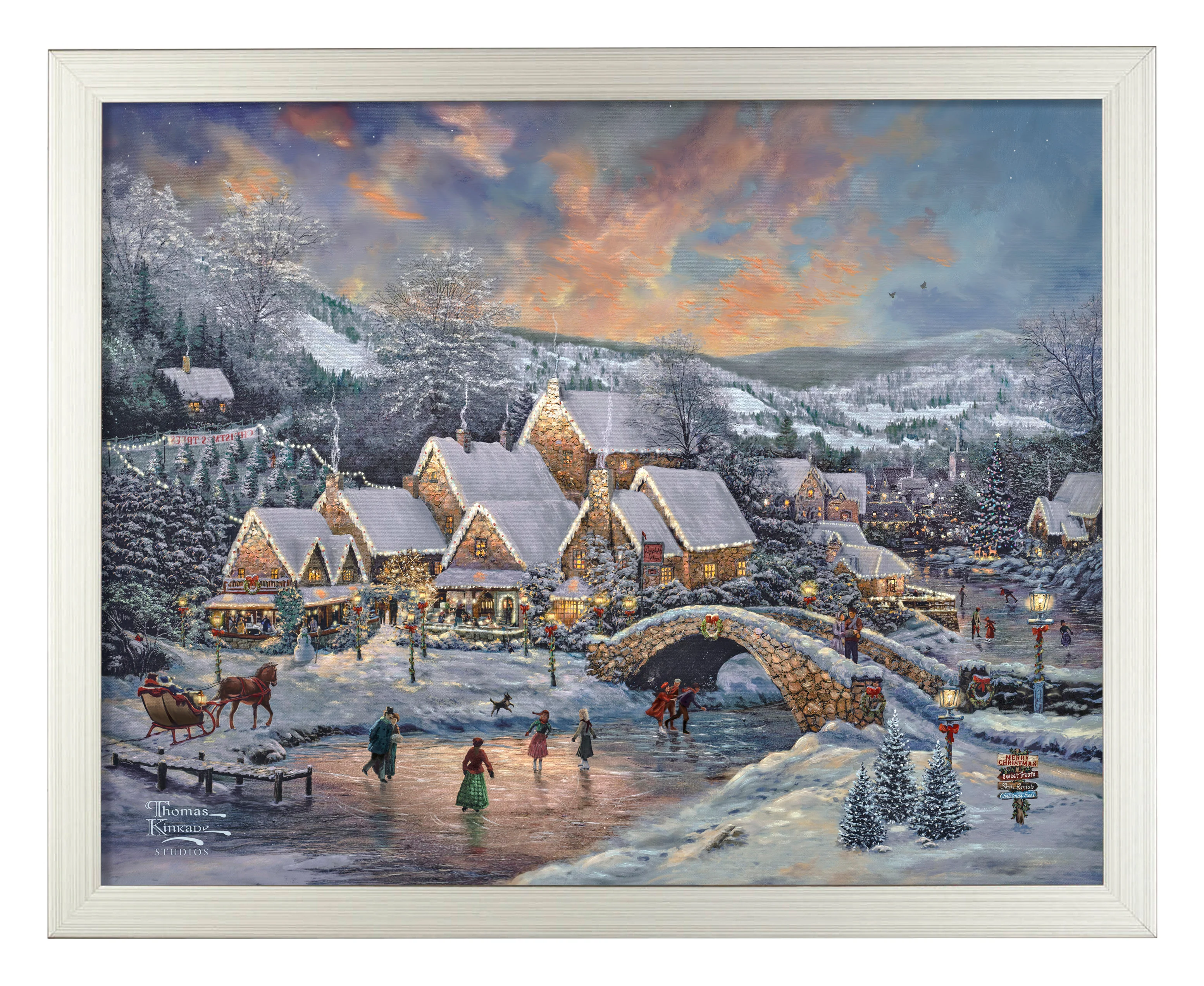 Christmas at Lamplight Village - Art Prints - Image 6