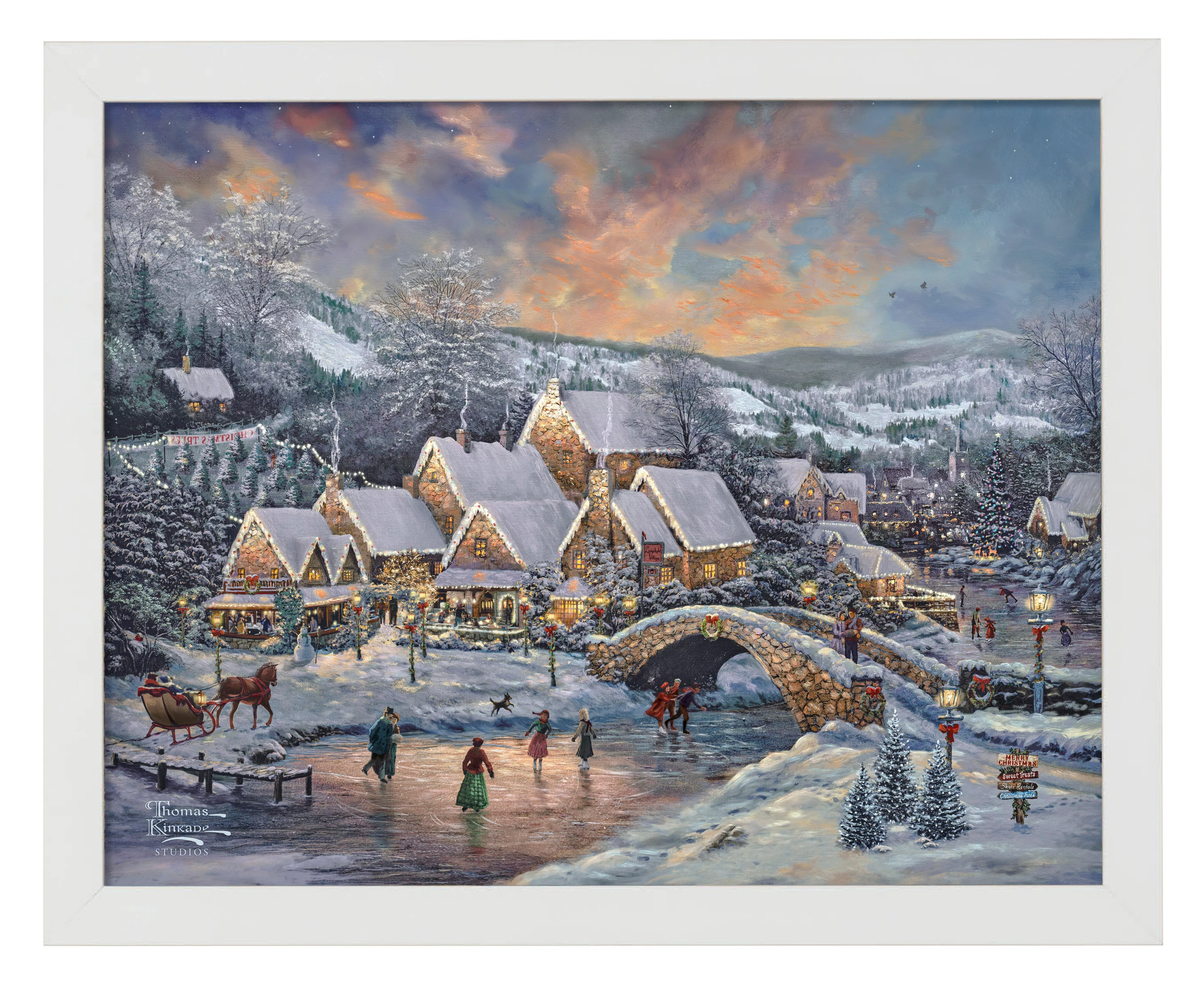 Christmas at Lamplight Village - Art Prints - Image 7