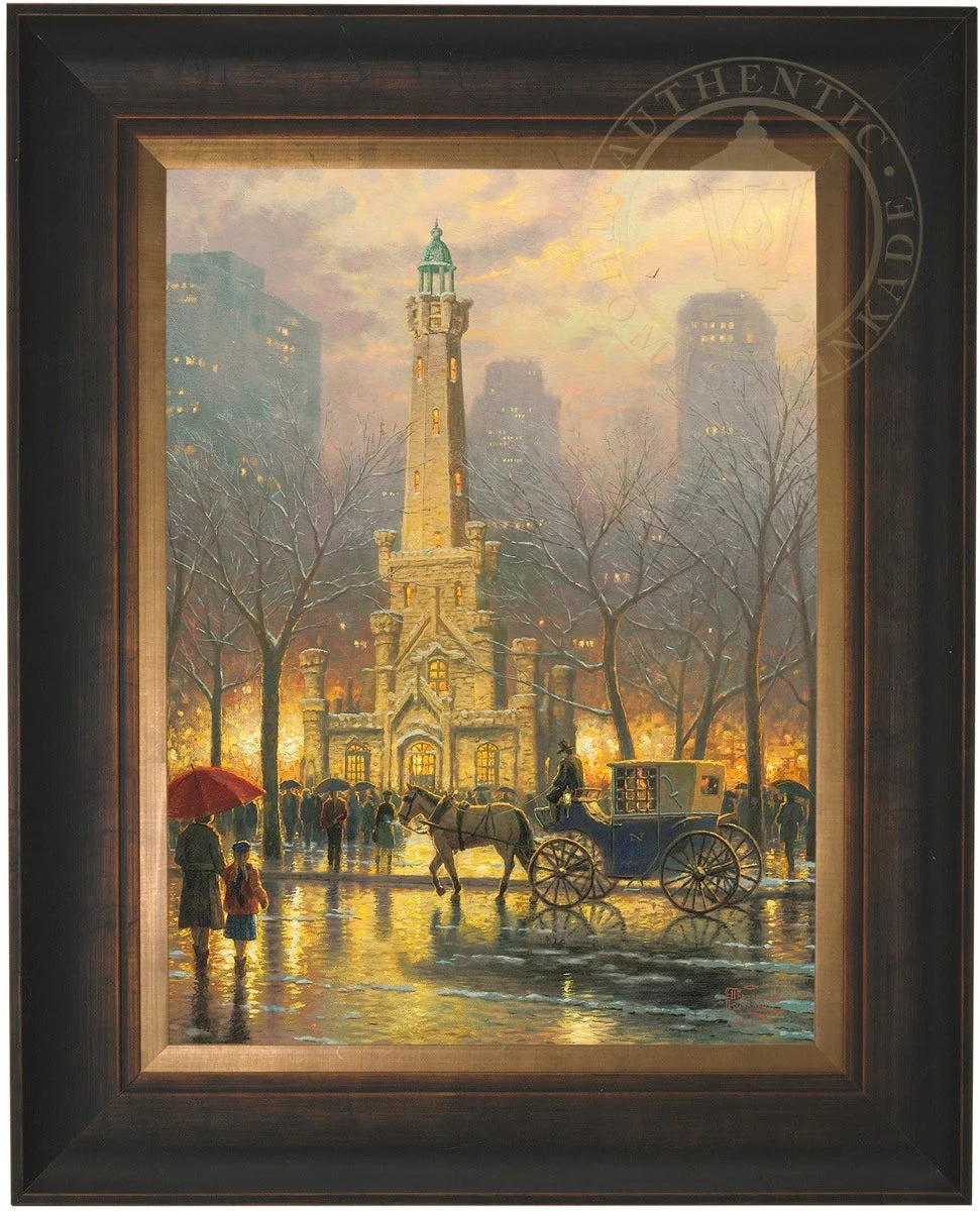 Chicago, Winter at the Water Tower - Limited Edition Canvas - Image 11