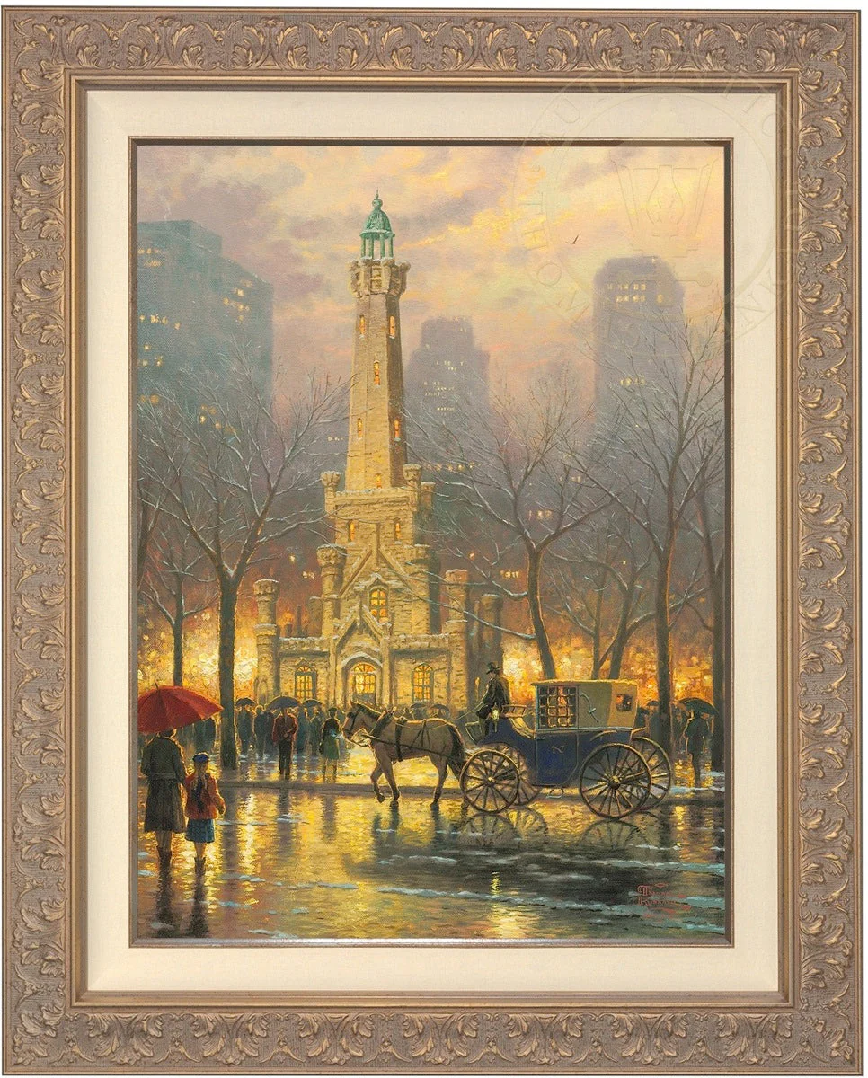 Chicago, Winter at the Water Tower - Limited Edition Canvas - Image 7