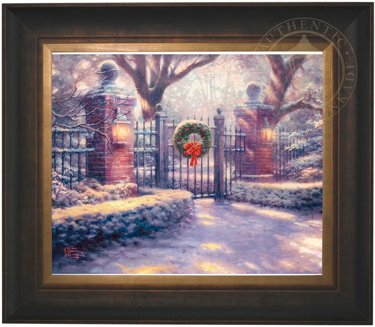 Christmas Gate - Limited Edition Canvas - Image 11
