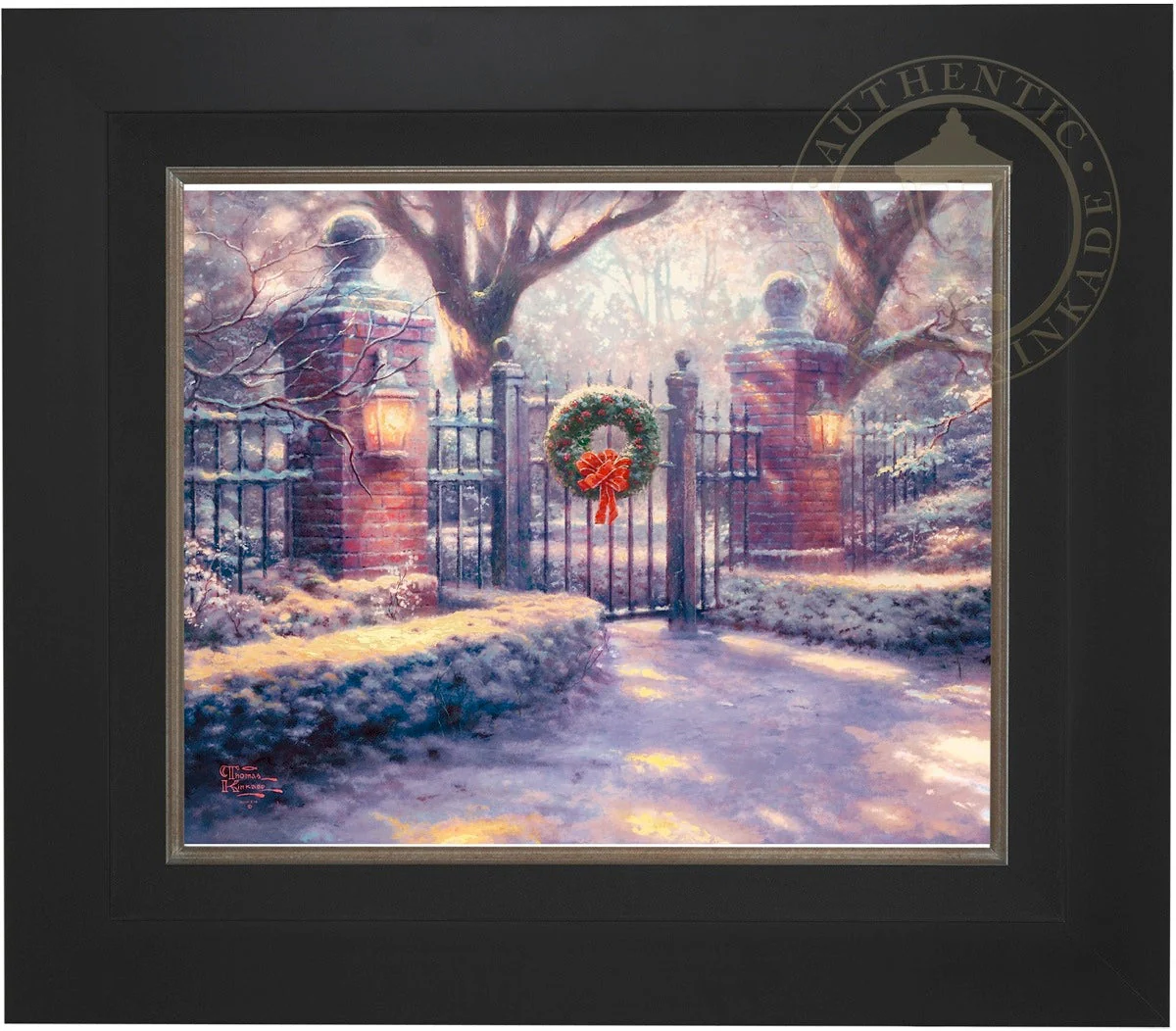 Christmas Gate - Limited Edition Canvas - Image 8