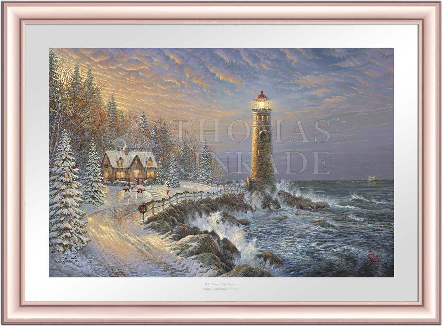 Christmas Lighthouse - Limited Edition Paper - Image 4