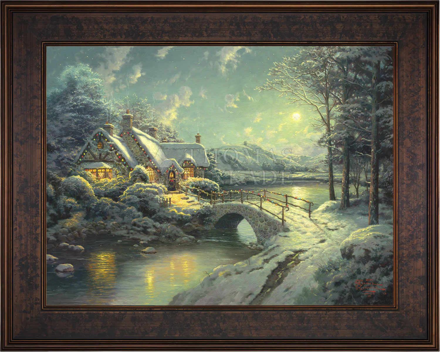 Christmas Moonlight - Limited Edition Canvas - Image 12