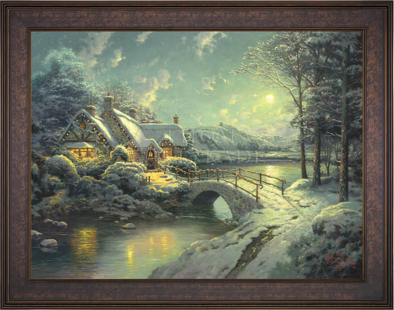 Christmas Moonlight - Limited Edition Canvas - Image 13
