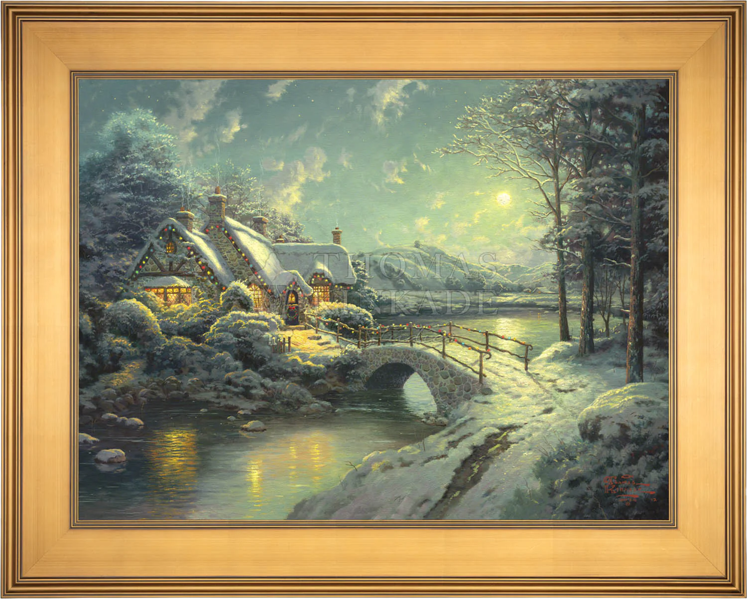 Christmas Moonlight - Limited Edition Canvas - Image 14