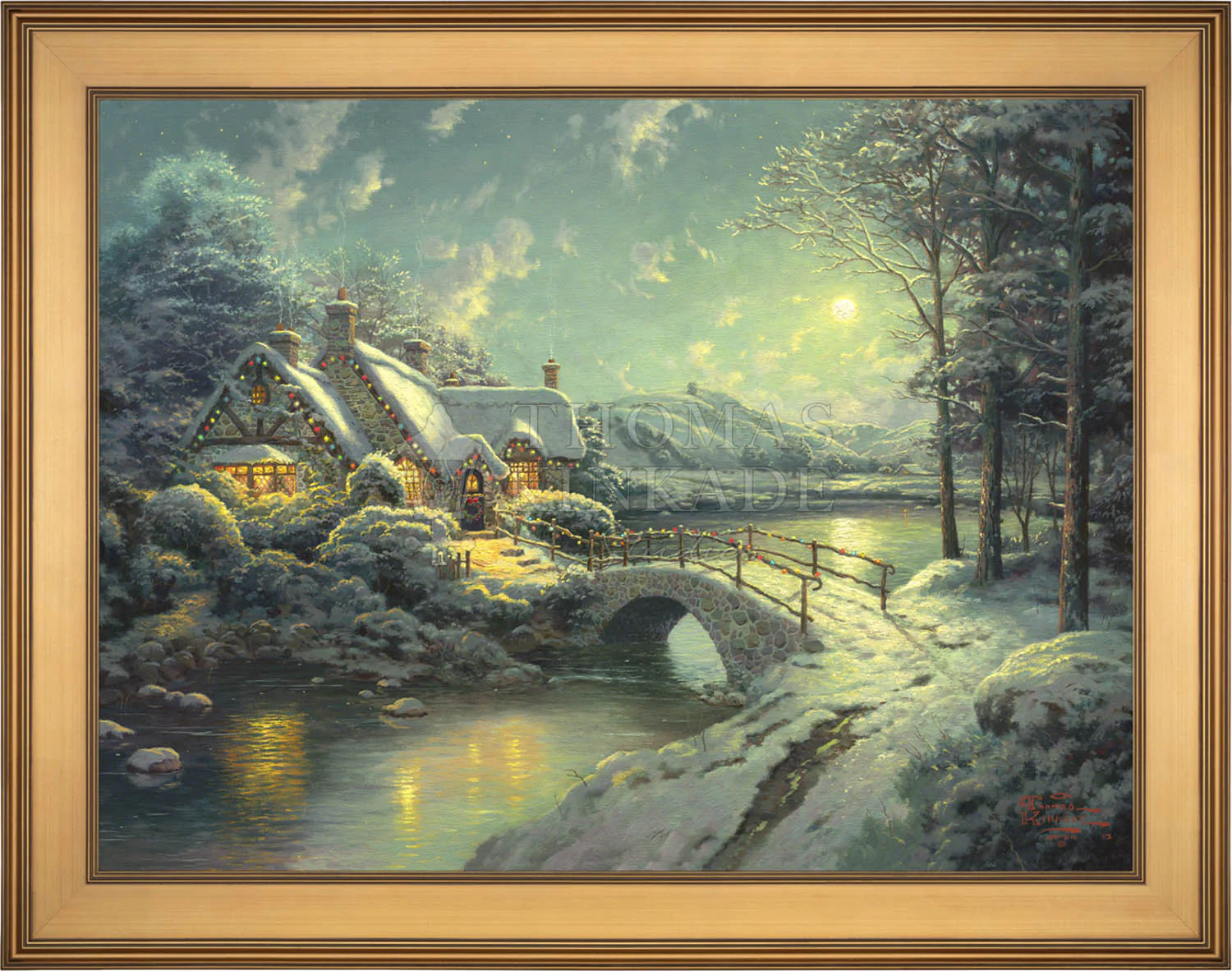 Christmas Moonlight - Limited Edition Canvas - Image 15