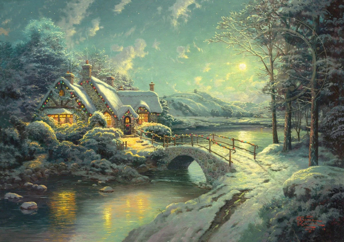 Christmas Moonlight - Limited Edition Canvas - Image 17