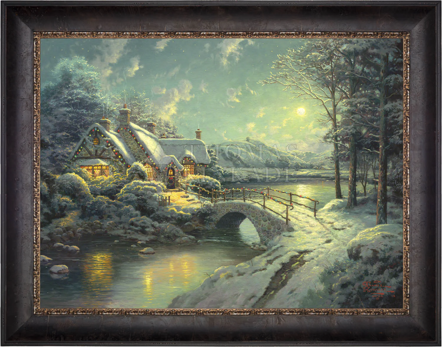 Christmas Moonlight - Limited Edition Canvas - Image 5