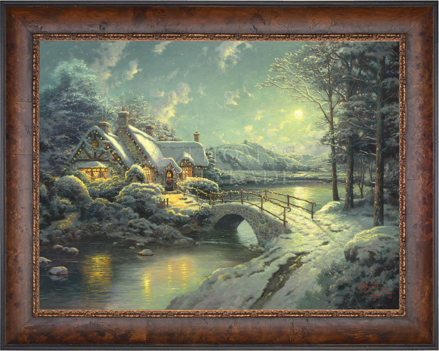 Christmas Moonlight - Limited Edition Canvas - Image 6