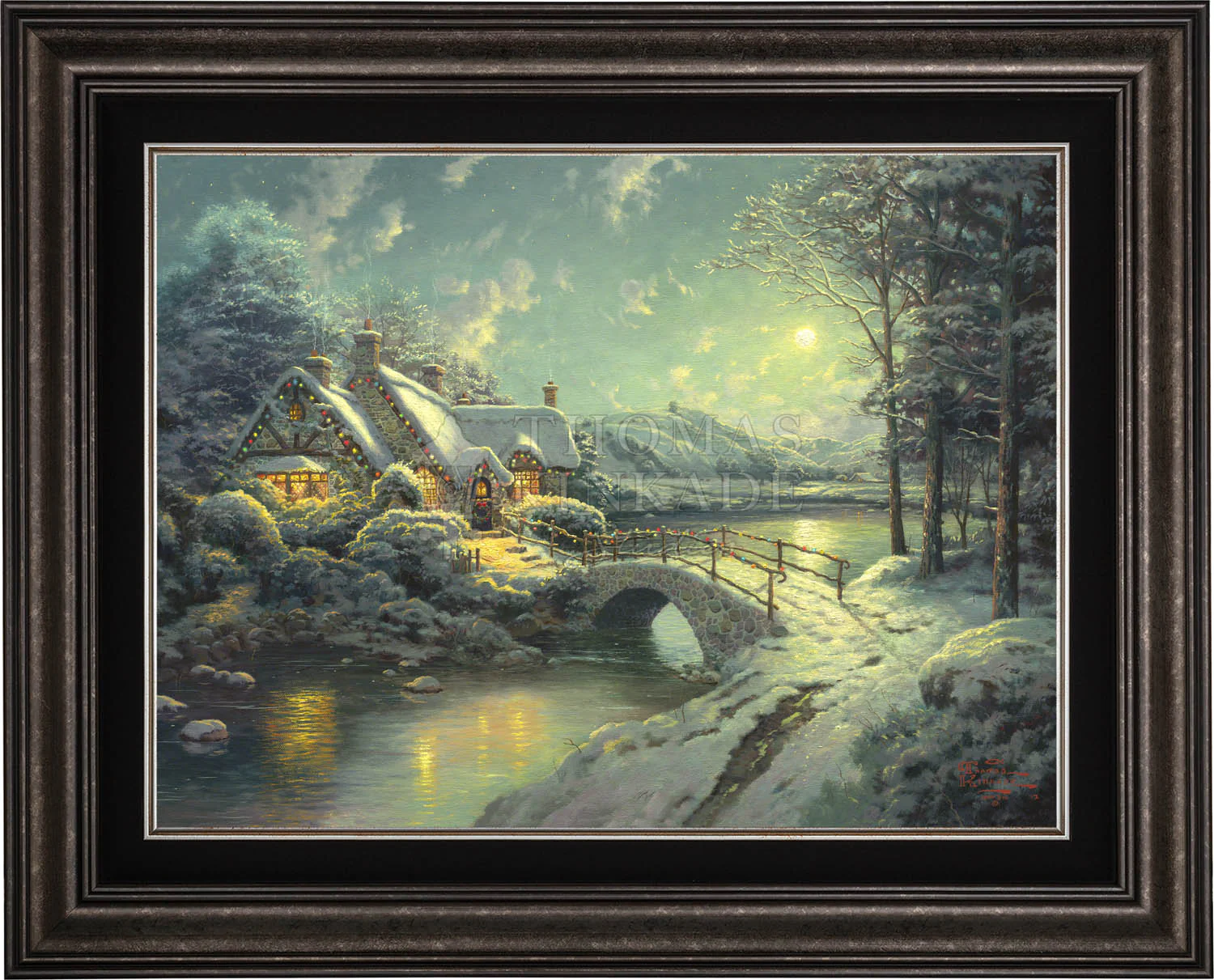 Christmas Moonlight - Limited Edition Canvas - Image 9
