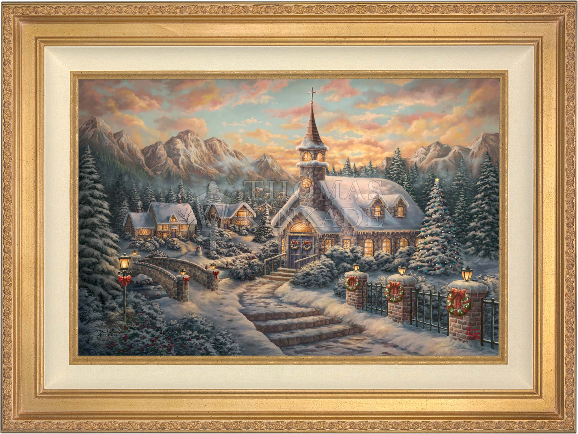 Christmas Service - Limited Edition Canvas - Image 4