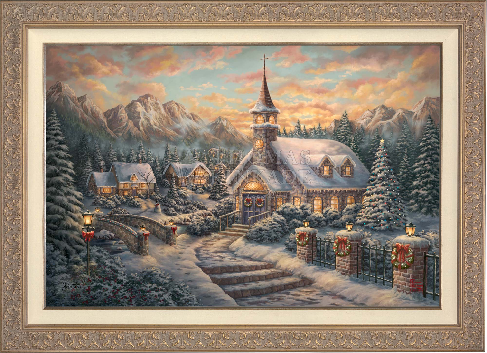 Christmas Service - Limited Edition Canvas - Image 8