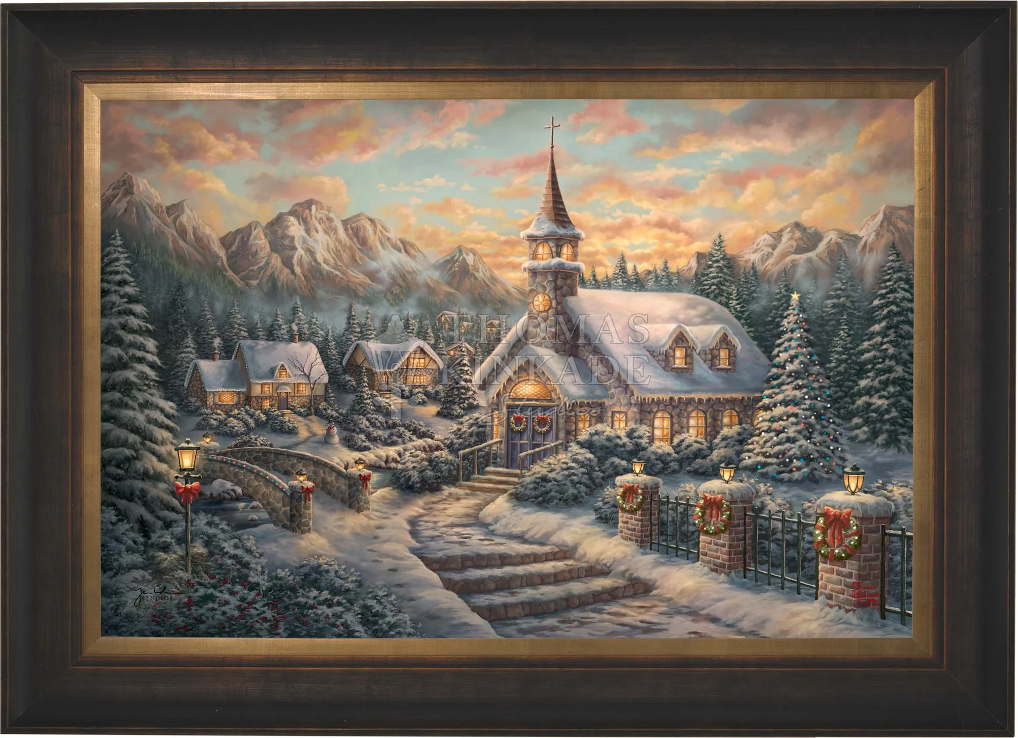Christmas Service - Limited Edition Canvas - Image 9