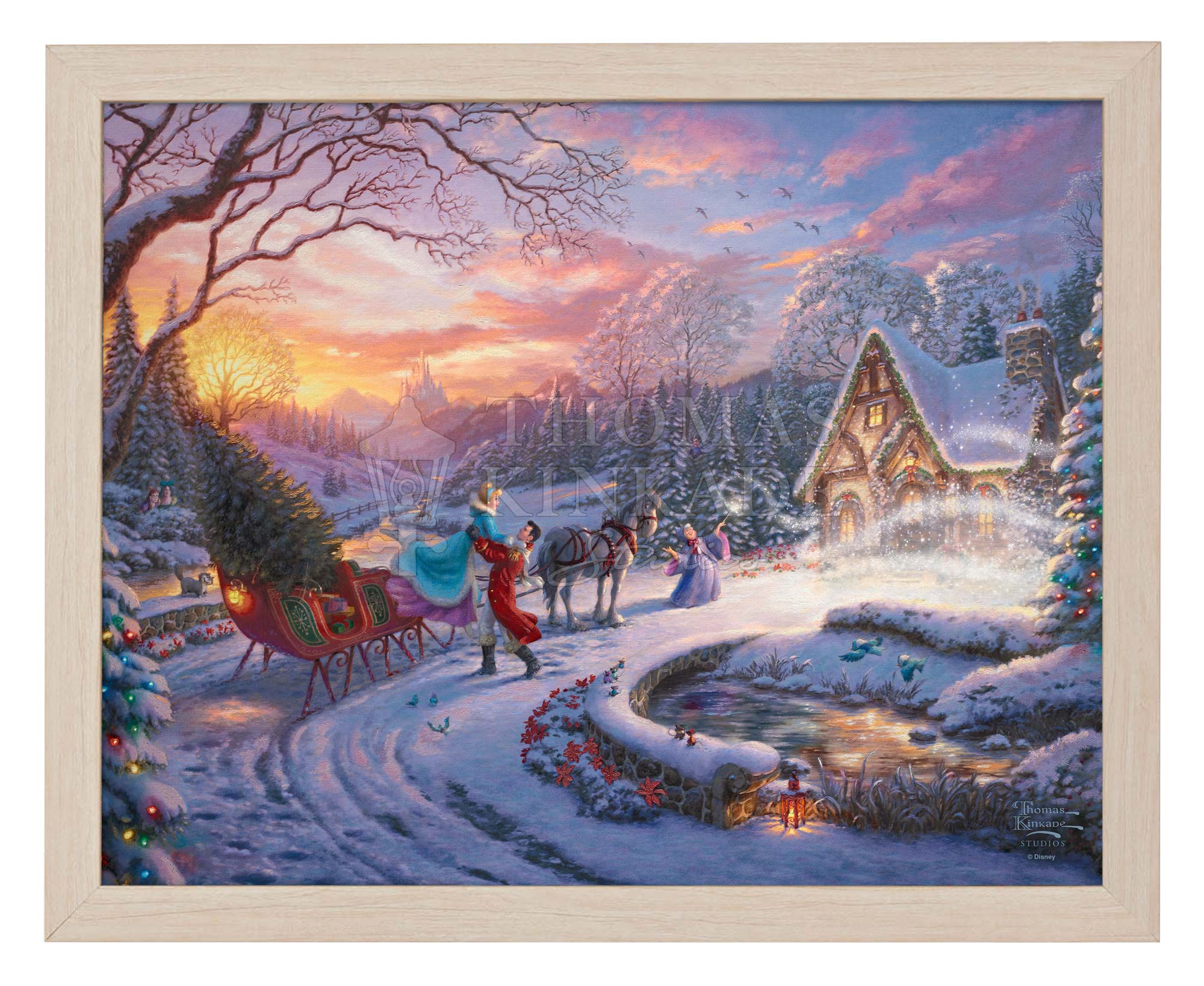 Disney Cinderella Bringing Home the Tree - Art Prints - Image 3