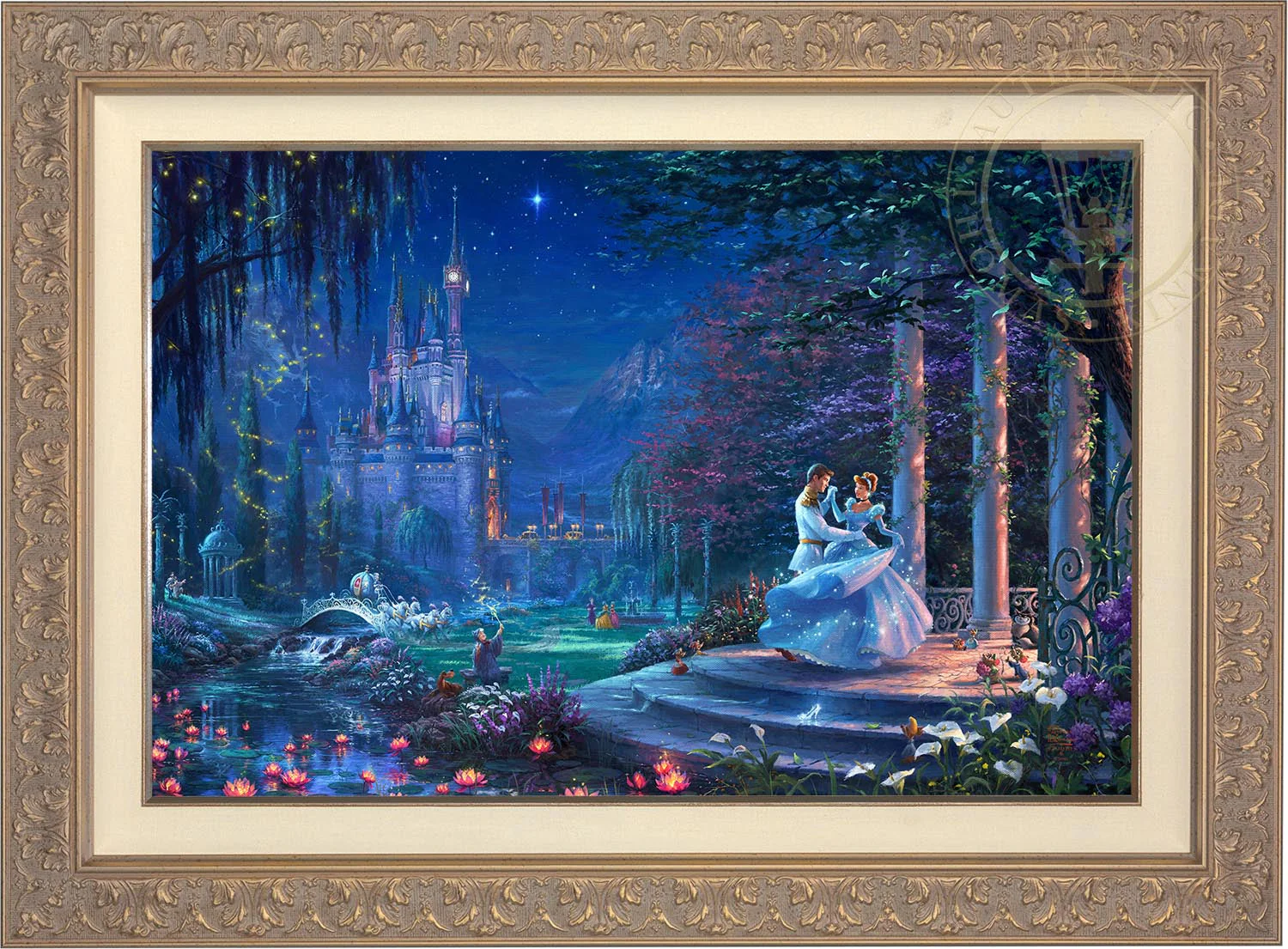 Disney Cinderella Dancing in the Starlight - Limited Edition Canvas - Image 8