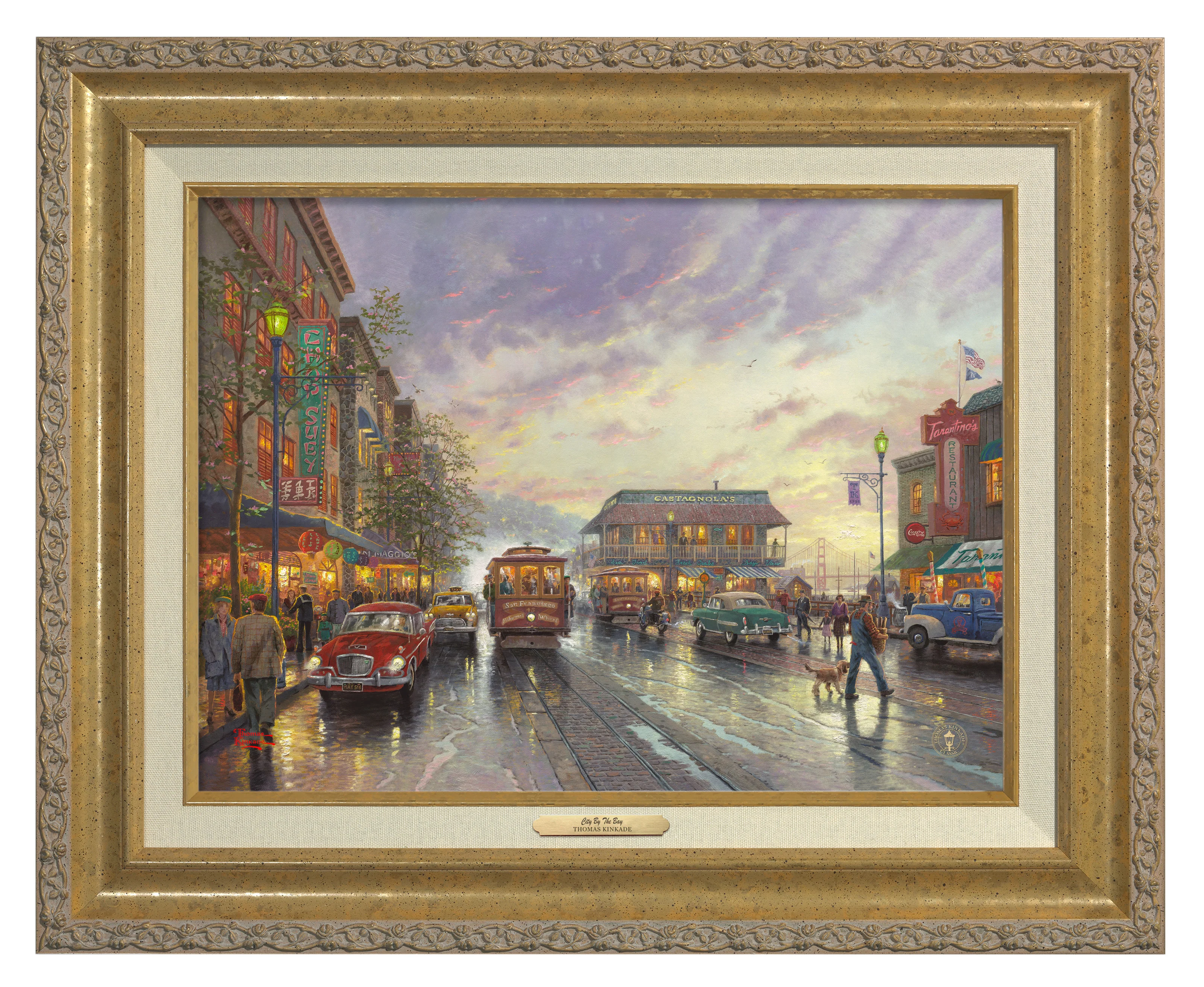 City by the Bay, Sunset on Fisherman's Wharf, San Francisco - Canvas Classics - Image 5