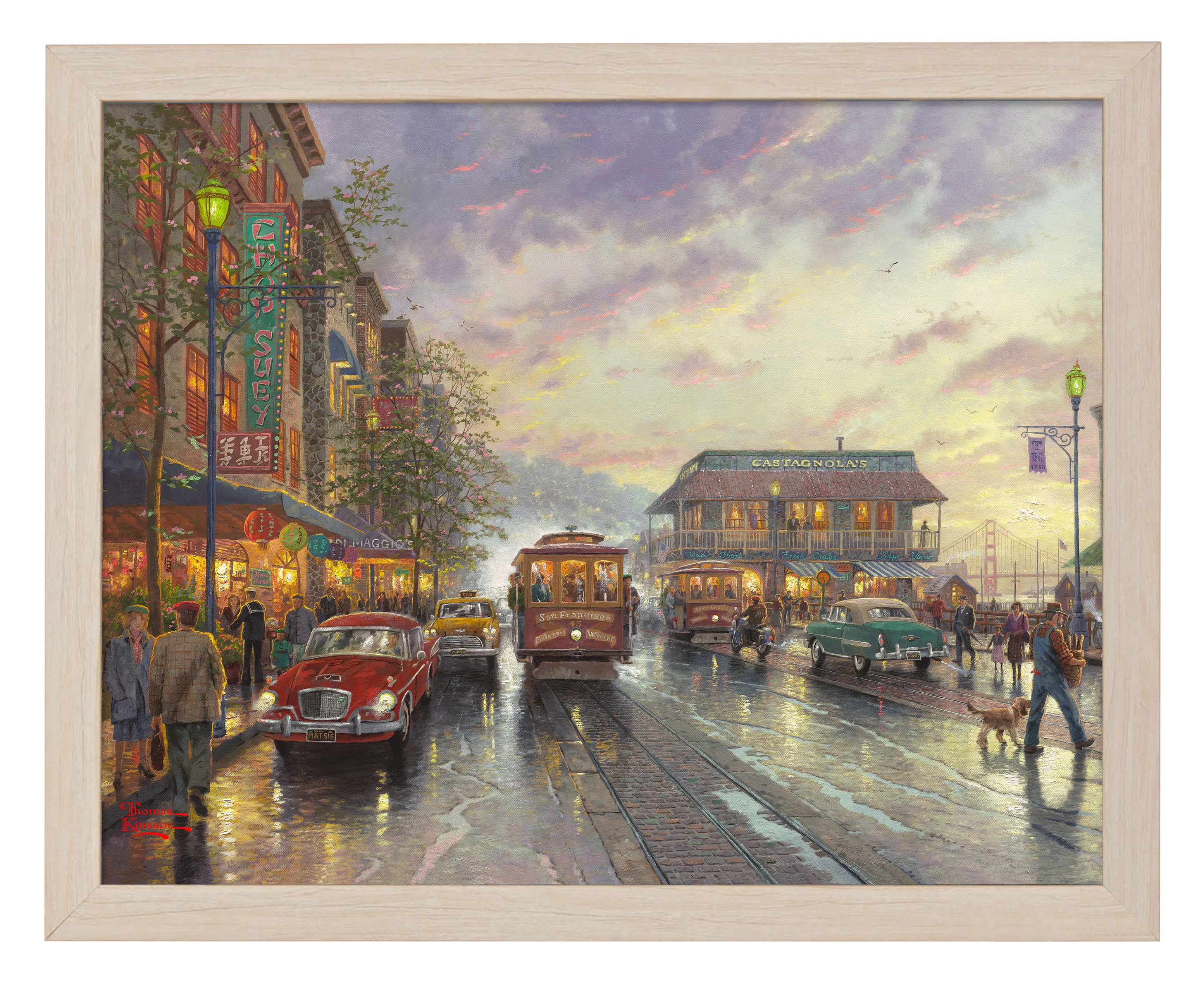 City by the Bay, Sunset on Fisherman's Wharf, San Francisco - Art Prints - Image 3