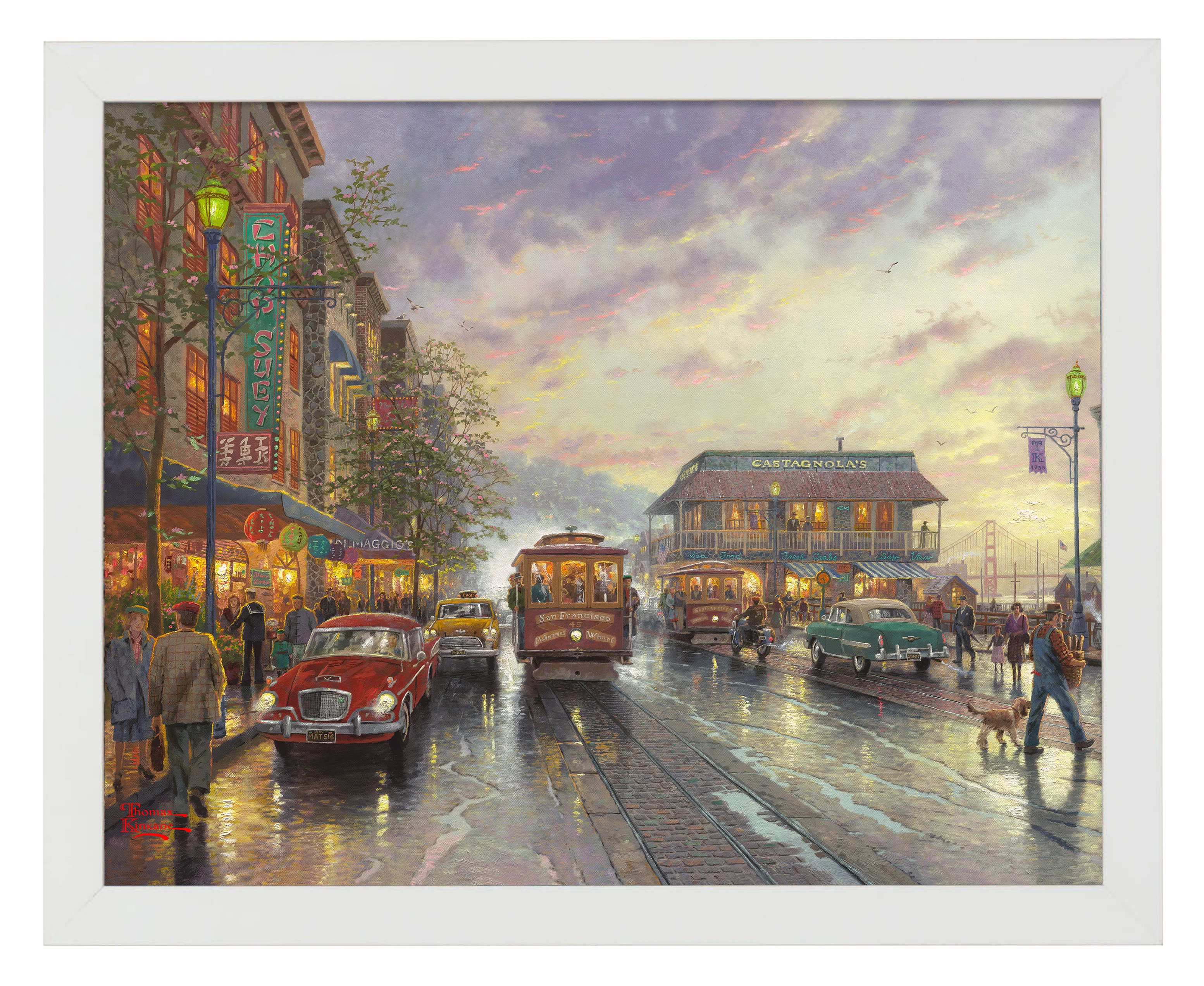 City by the Bay, Sunset on Fisherman's Wharf, San Francisco - Art Prints - Image 5