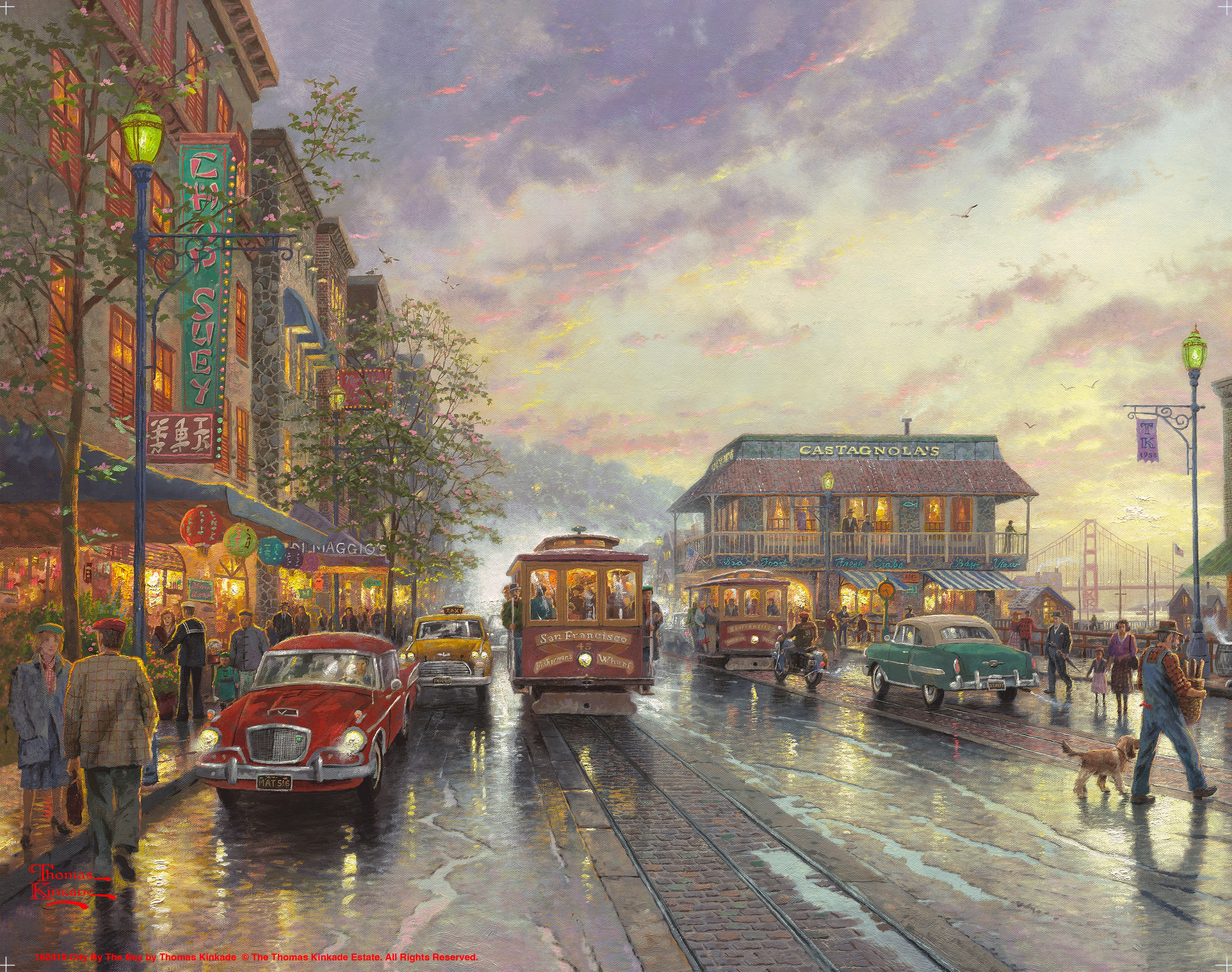 City by the Bay, Sunset on Fisherman's Wharf, San Francisco - Art Prints - Image 6