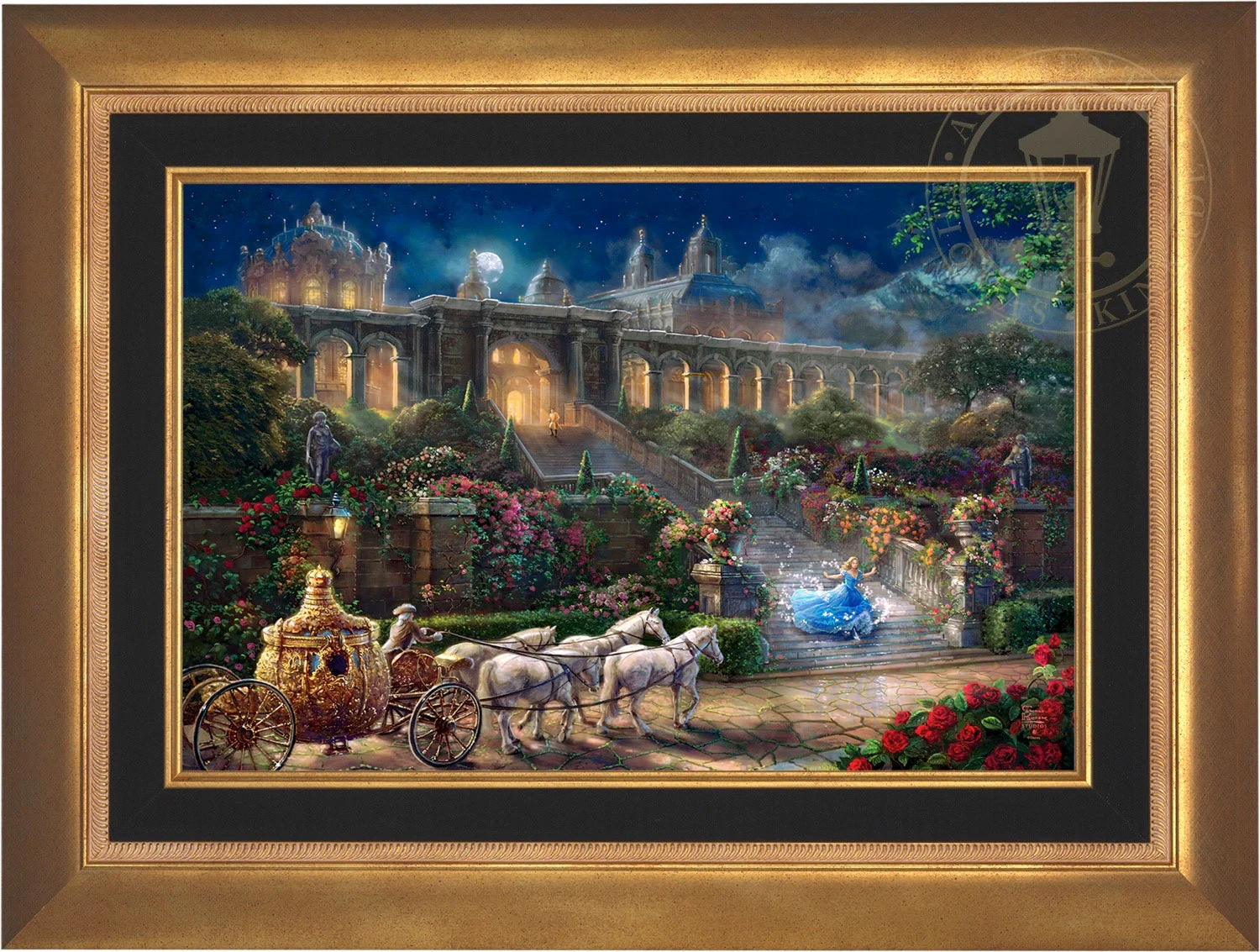 Disney Clock Strikes Midnight - Limited Edition Canvas - Image 4