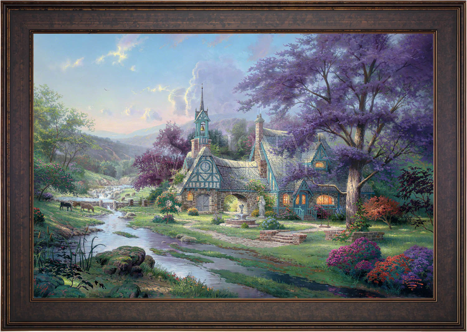 Clocktower Cottage - Limited Edition Canvas - Image 13