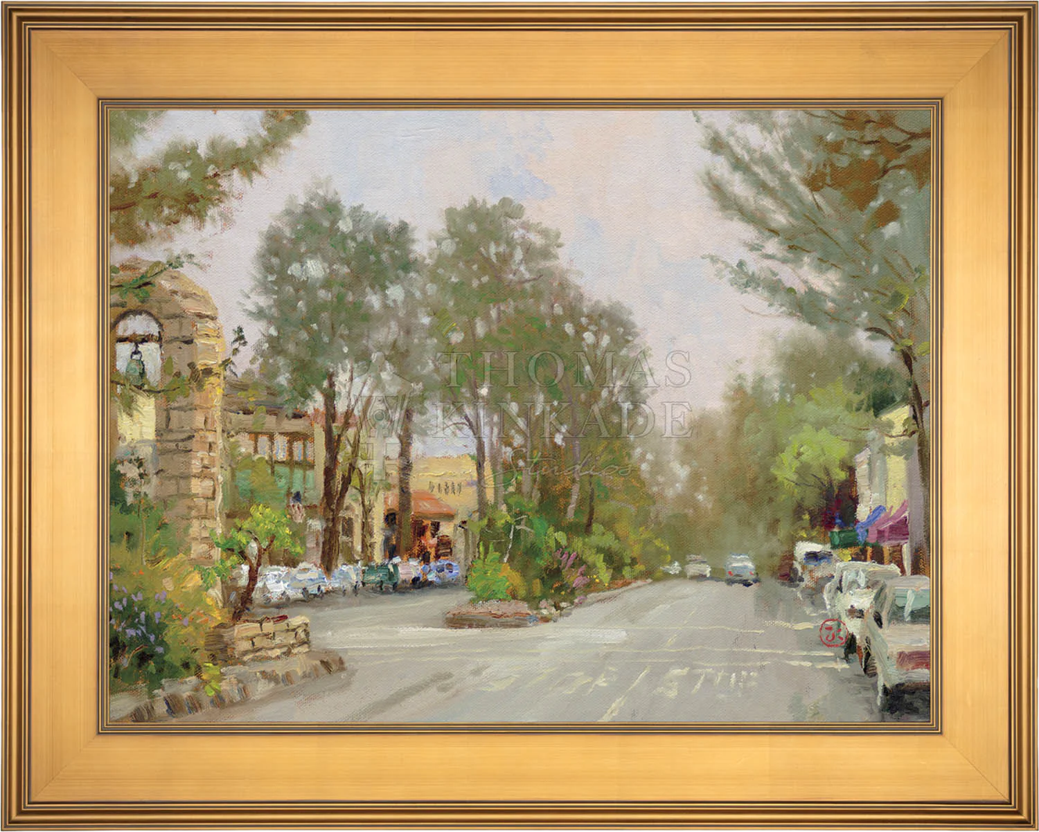 Carmel, Ocean Ave II - Limited Edition Canvas - Image 14