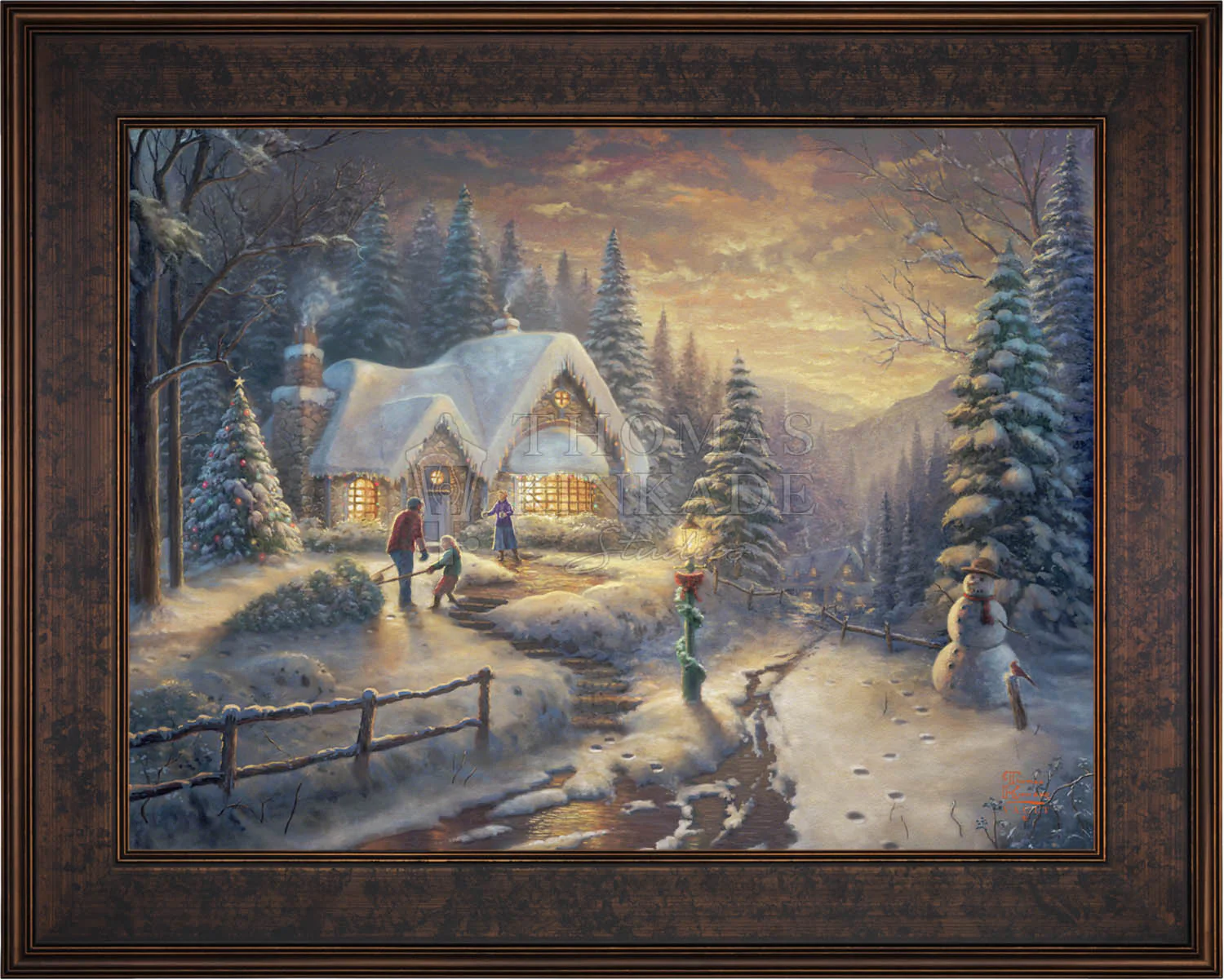 Country Christmas Homecoming - Limited Edition Canvas - Image 12