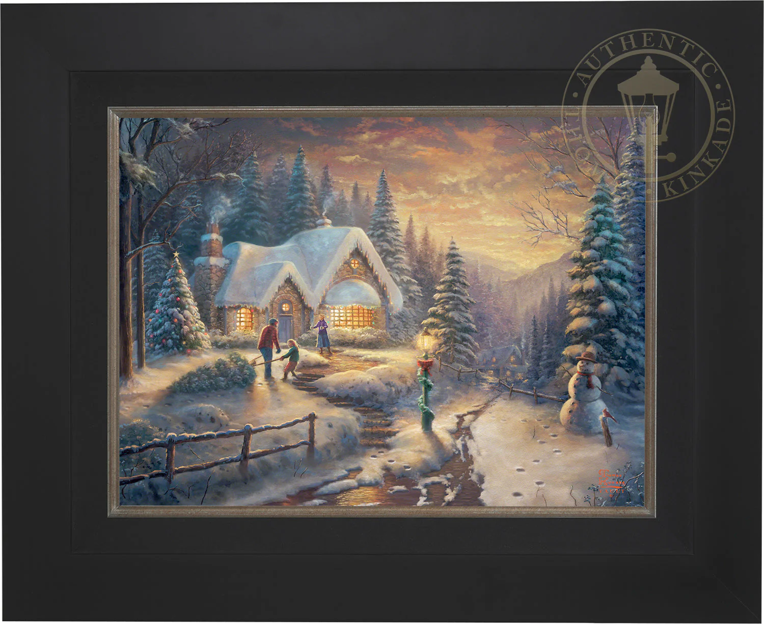 Country Christmas Homecoming - Limited Edition Canvas - Image 8